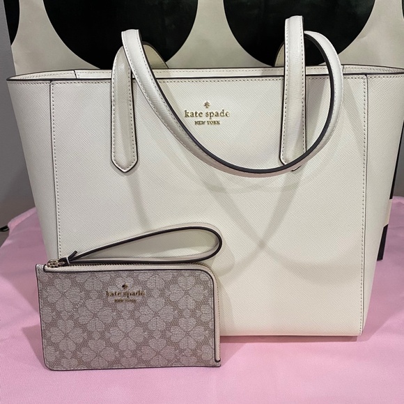 kate spade Handbags - Kate Spade staci tote & wristlet set